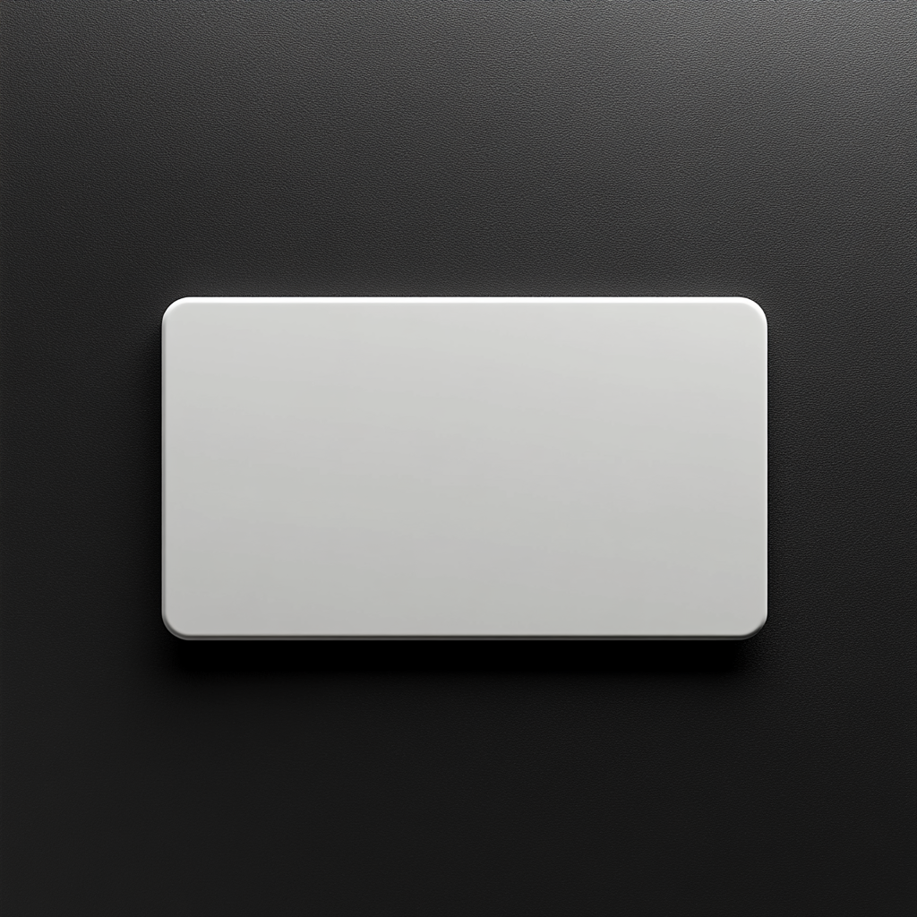 White Magnetic Cover Plate