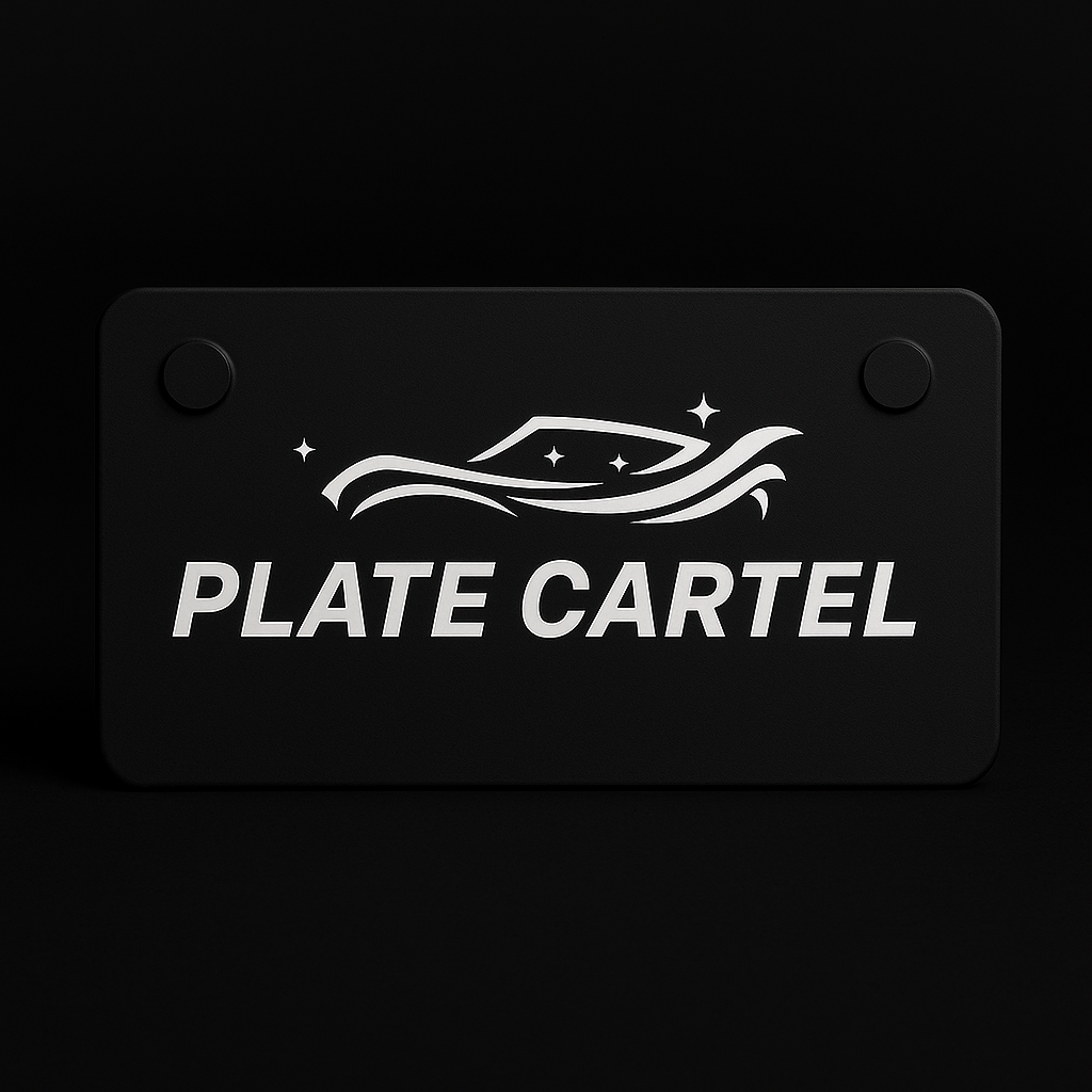 Magnetic License Plate Cover
